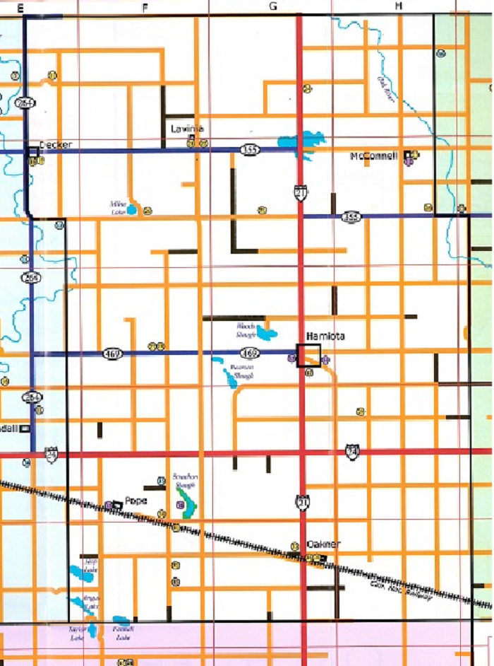 Hamiota Municipality Maps